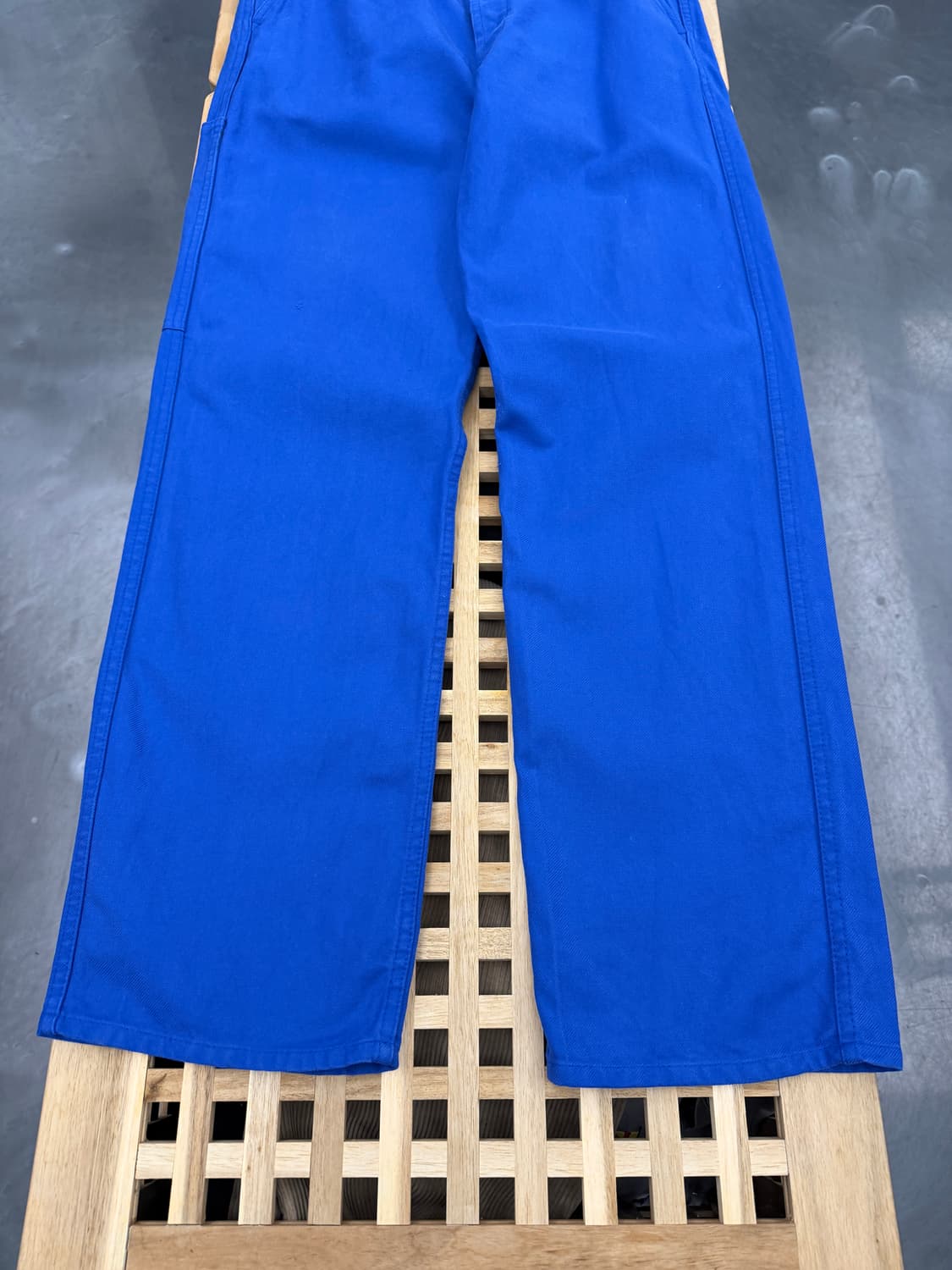 OLD VINTAGE WASHED BLUE FRENCH 프렌치워크팬츠 상품이미지4