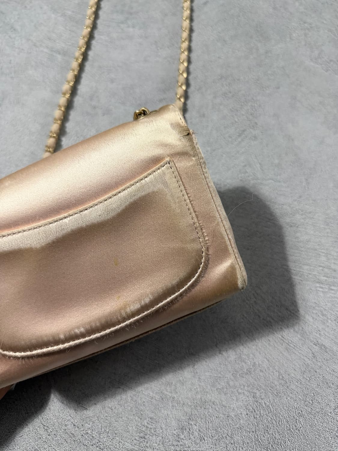 Chanel Camélia Satin Chain Mini Bag  상품이미지9