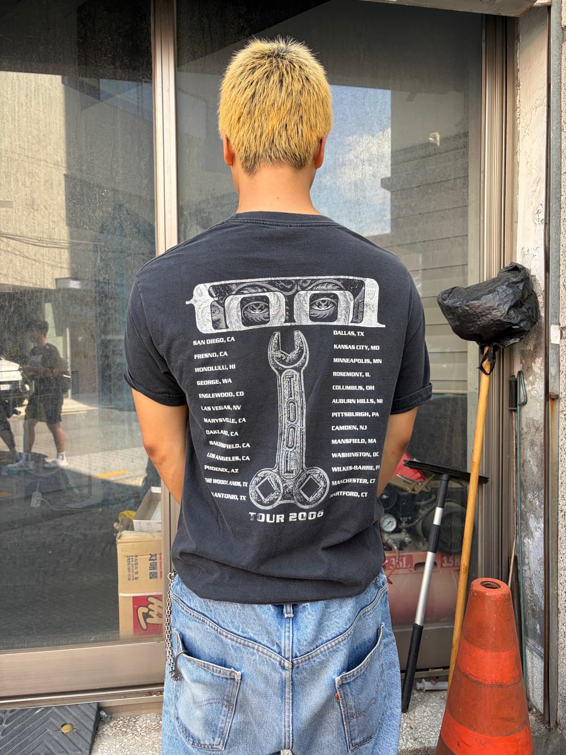 00‘s Tool band 10,000 Days triple face T 상품이미지8