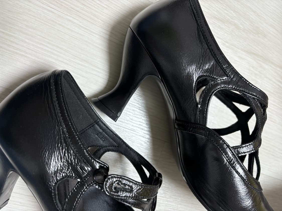 에옹쓰 댄싱슈즈 dancing shoes black 235 상품이미지7