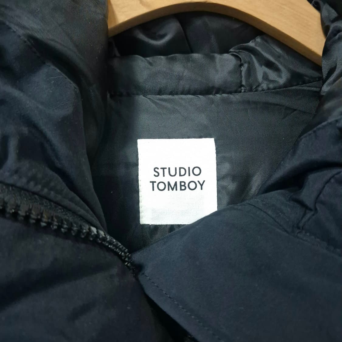 스튜디오톰보이 덕다운 오버핏 야상롱패딩 상품이미지7