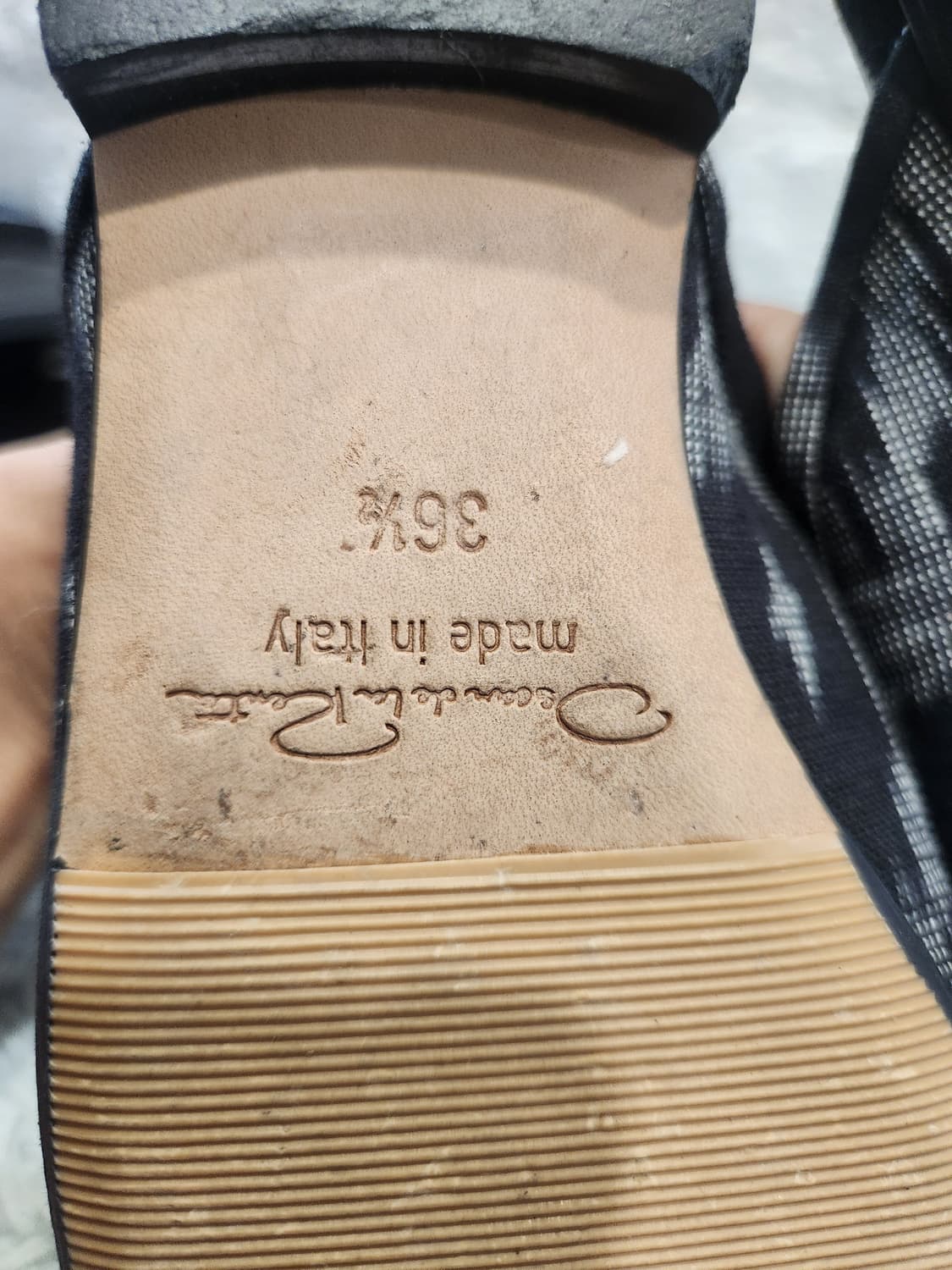 "Oscar de la Renta 이태리 메이드 뮬 슈즈 36½ 🌹"
 상품이미지7