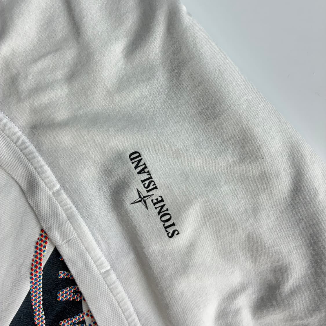 Stone island  스톤아일랜드 저지 가먼트 트리크로미아 반팔티 상품이미지3