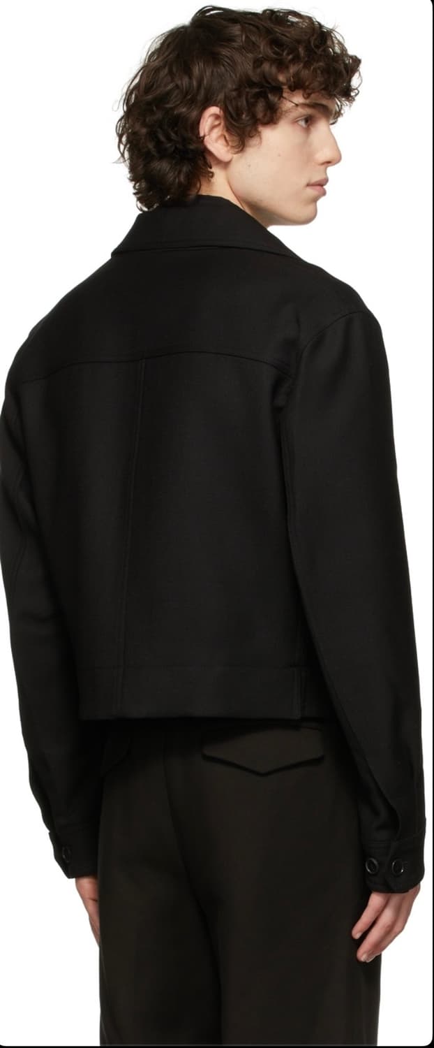 (L) 렉토 울 블렌디드 밀리터리 숏 자켓 상품이미지5