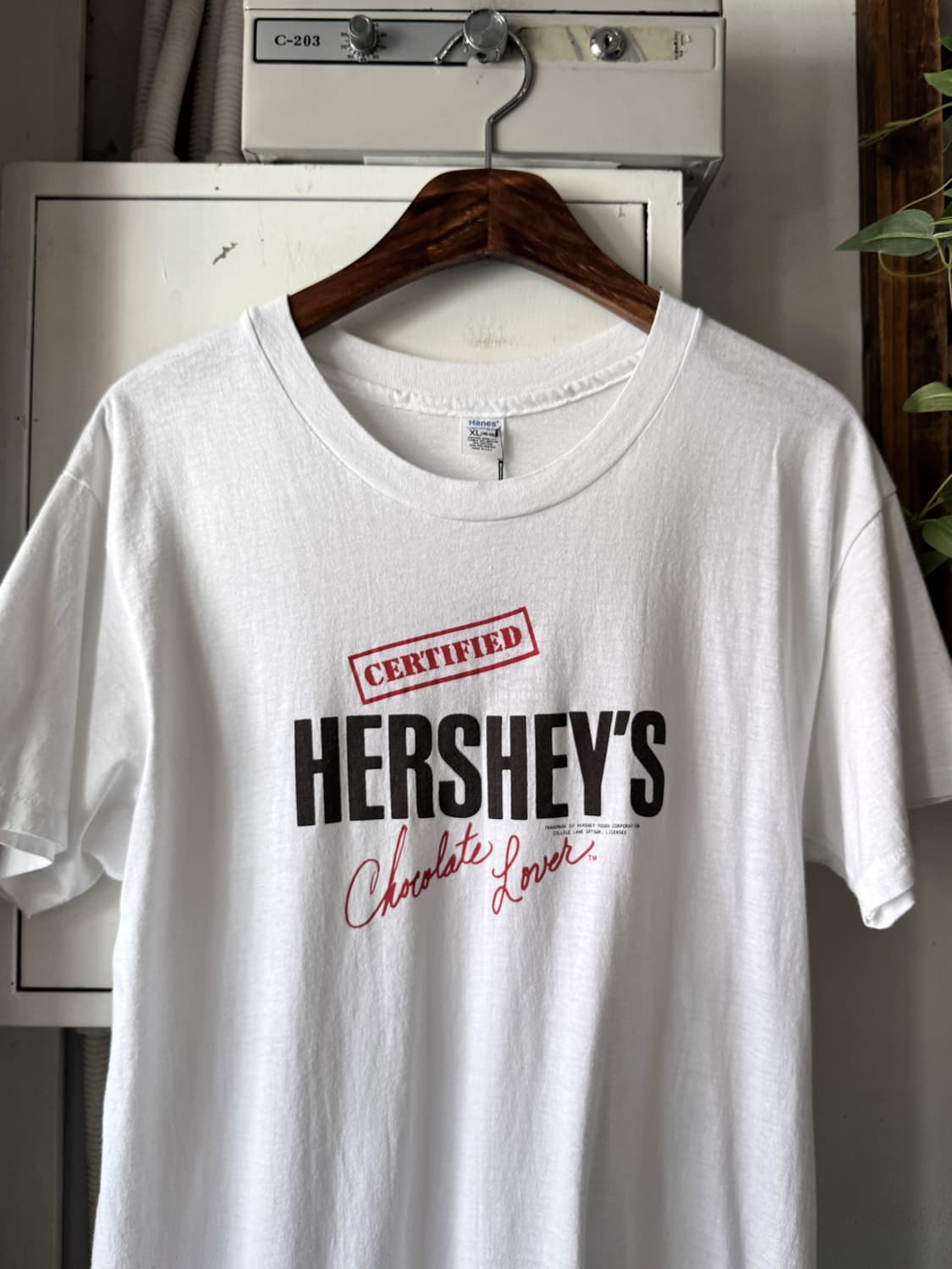 [XL]Hanes USA 허쉬 초콜릿 티셔츠 상품이미지1