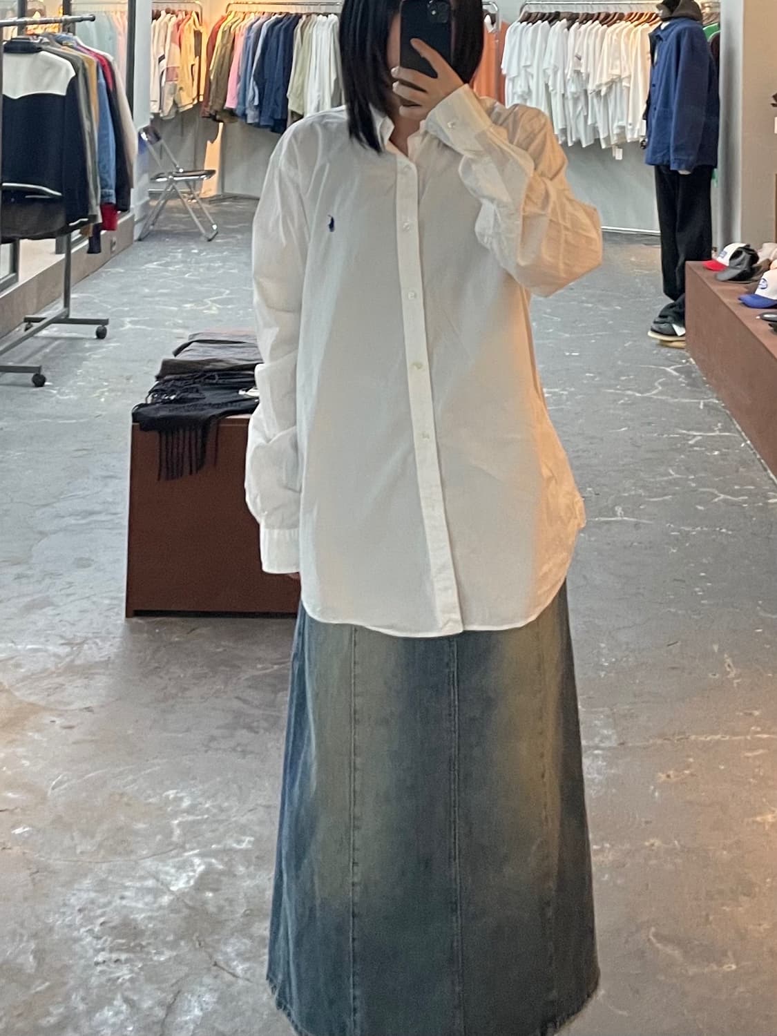 폴로 랄프로렌 클래식 화이트 셔츠 H1103 상품이미지1