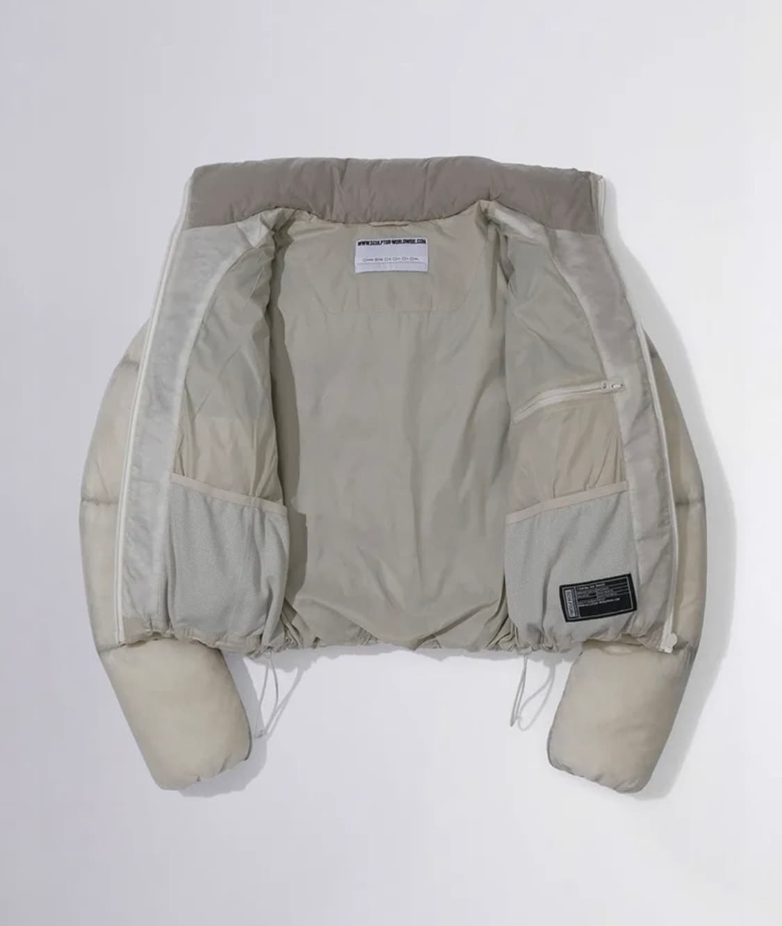 스컬프터 숏패딩 M 104 sheer 상품이미지2