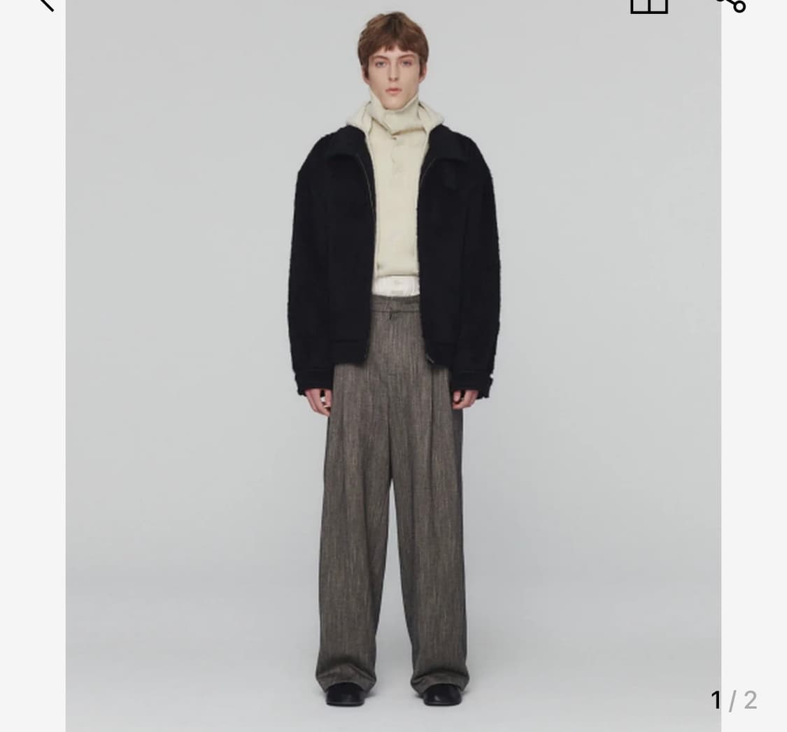 아모멘토 울 블루종 M 상품이미지4