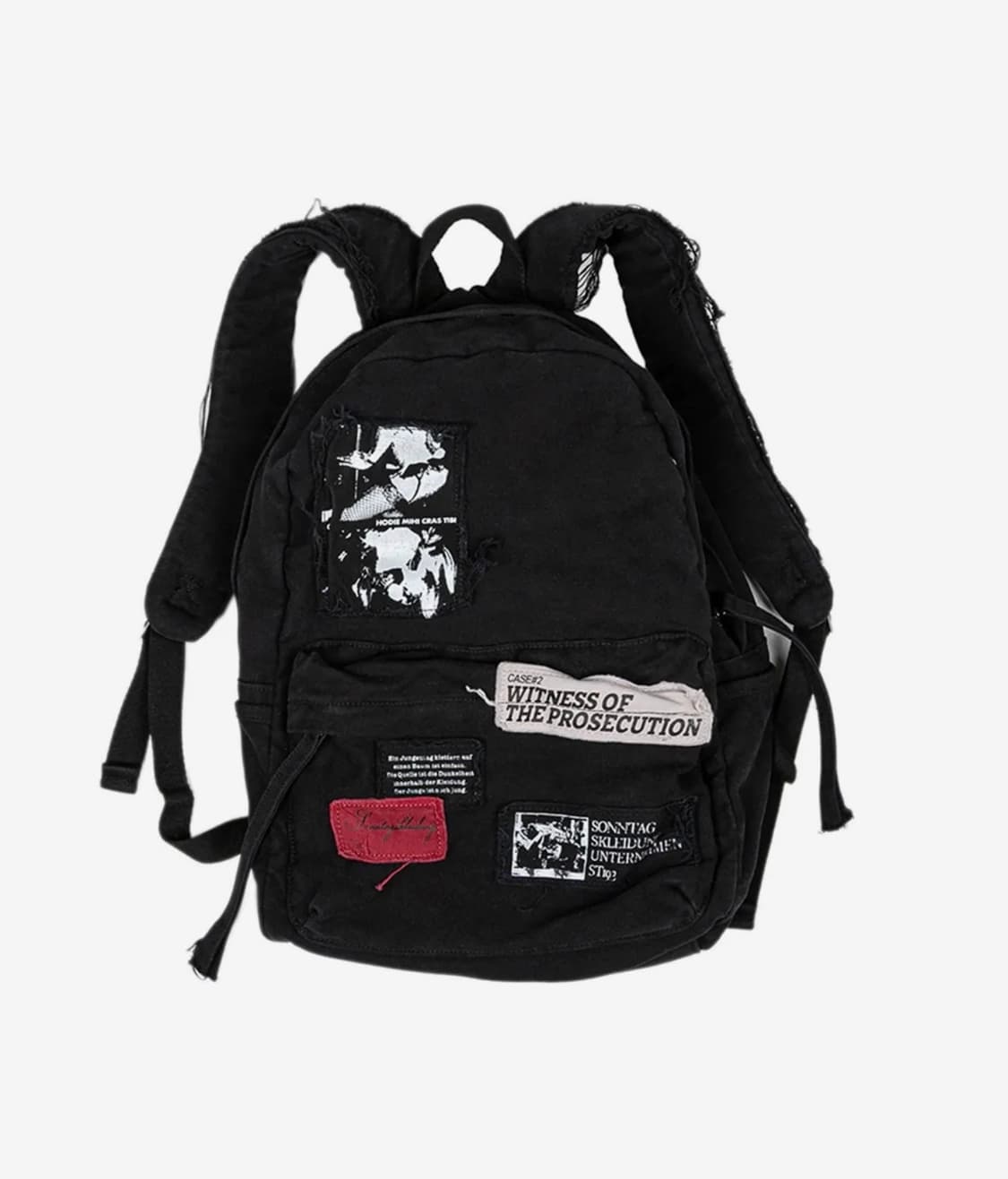 [OS] 선데이오프클럽 빈티지 패치 백팩 상품이미지1