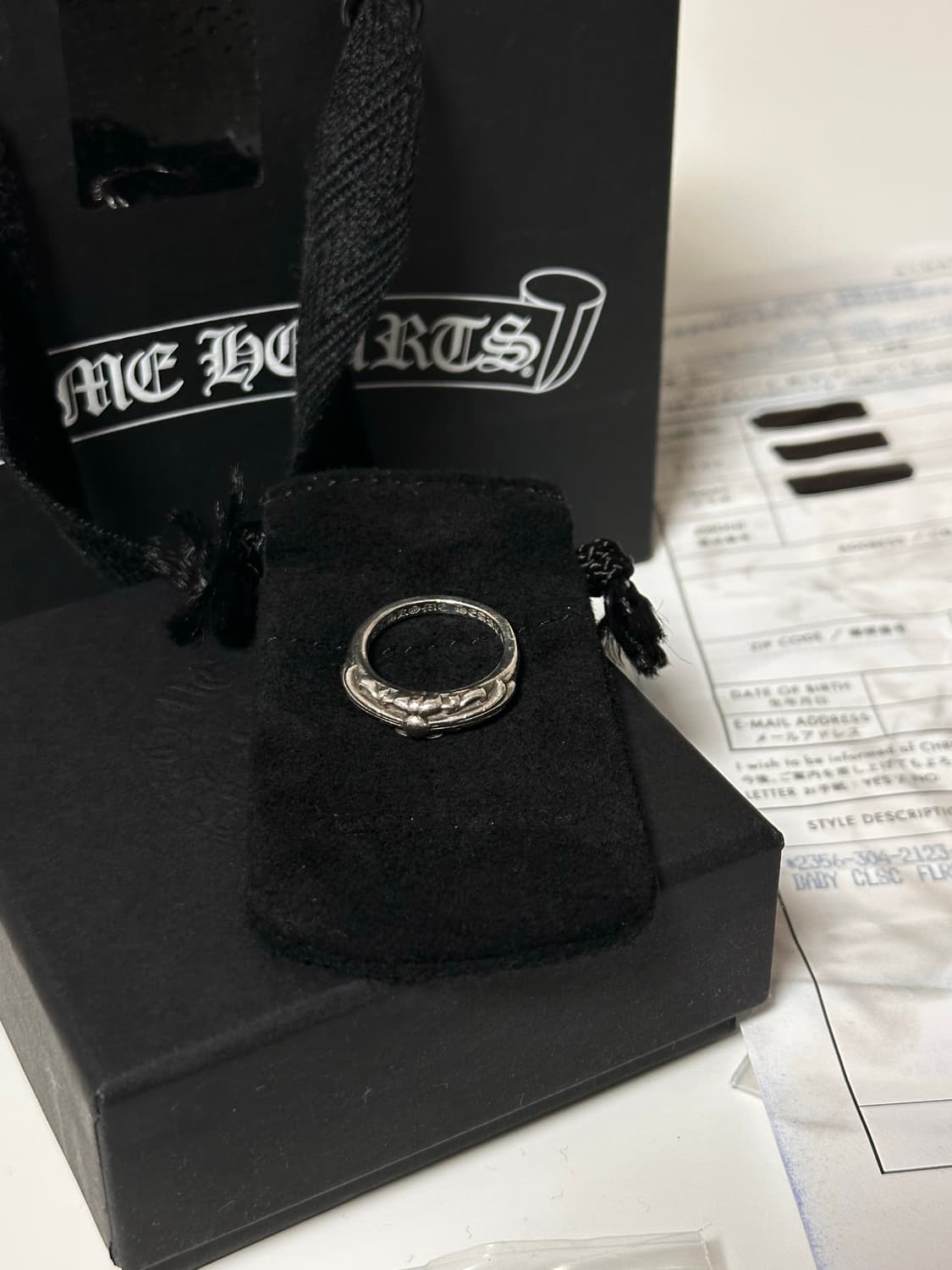 크롬하츠 베이비플로랄링 13호 상품이미지4