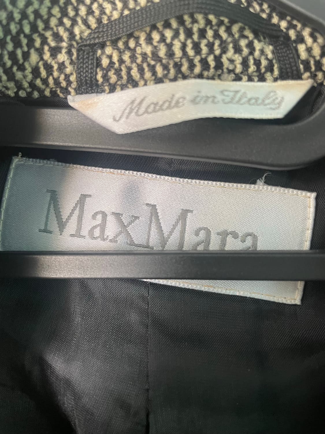 MaxMara 막스마라 헤링본 벨트 자켓 상품이미지3