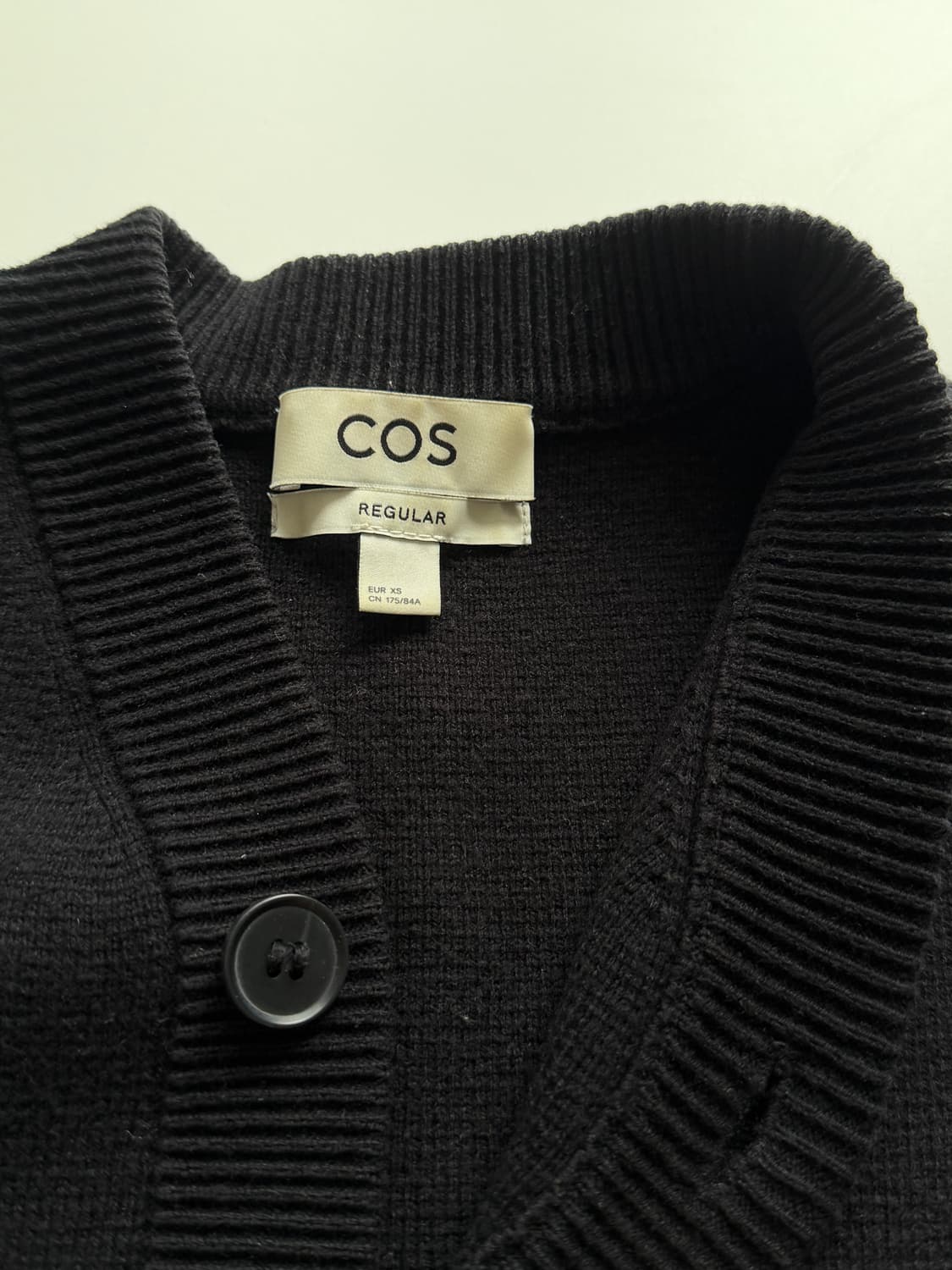 코스 버튼 가디건 상품이미지5