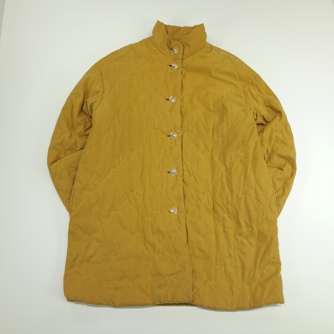 CN652 M 버버리 일본판 골든 퀄팅 자켓 코트 상품이미지1