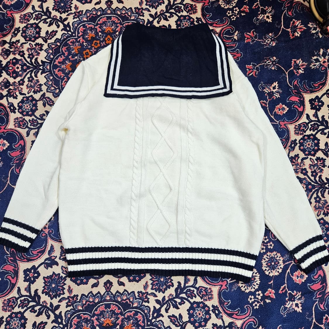 로라로라 세일러 니트 Free size 상품이미지3