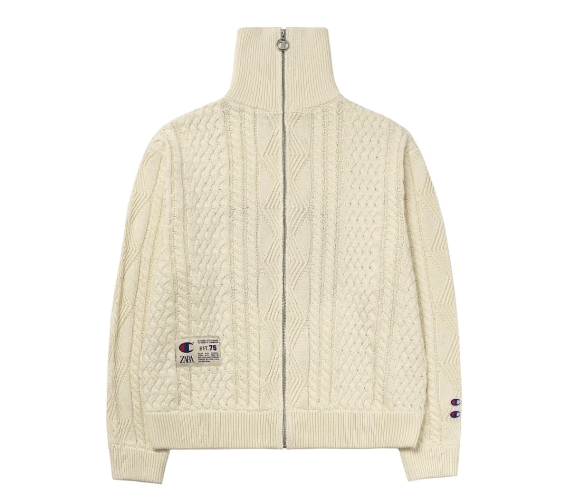 자라 챔피온 니트집업 (새상품) 상품이미지2
