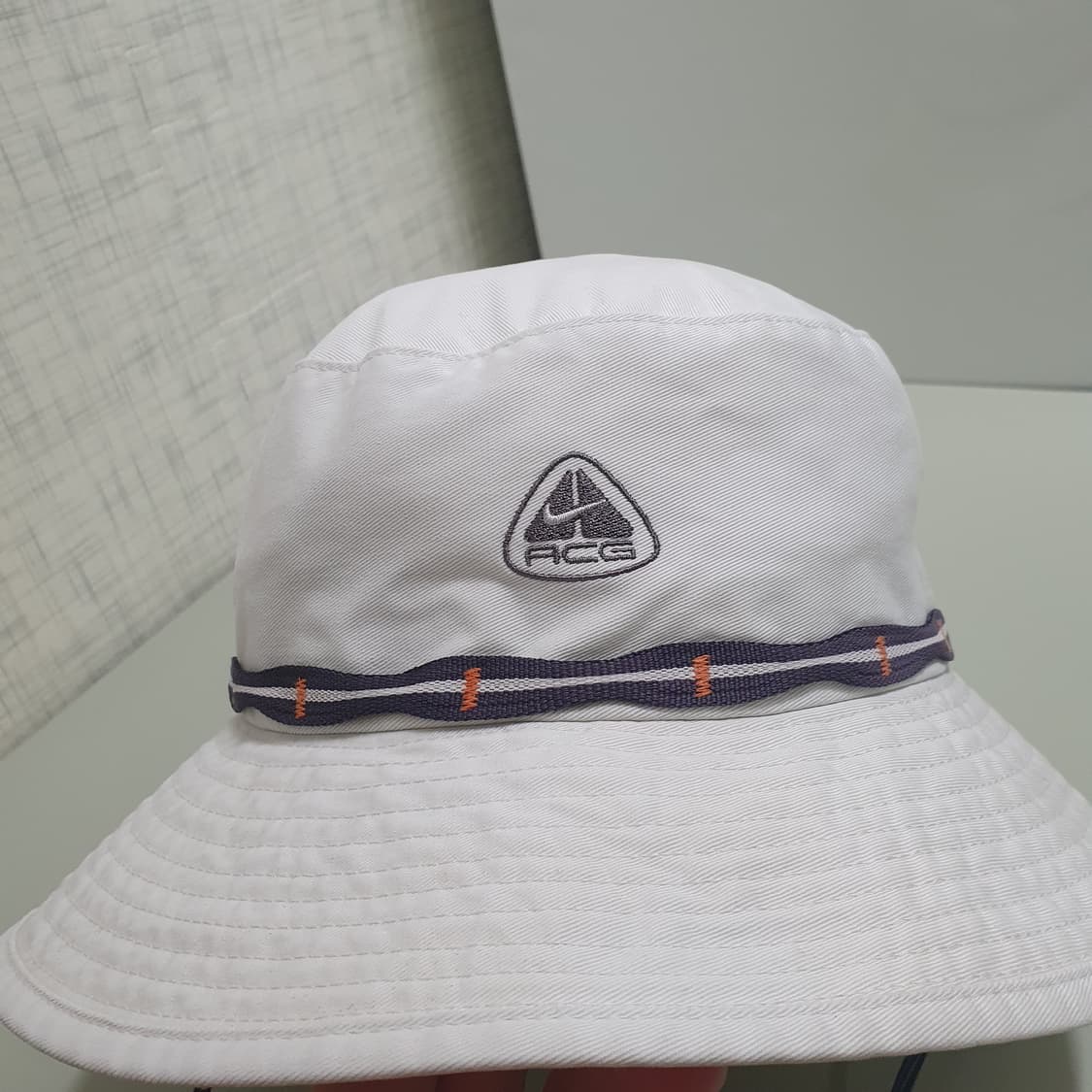 00s 나이키 ACG 아웃도어 정글햇 버킷햇 크림 화이트 상품이미지4
