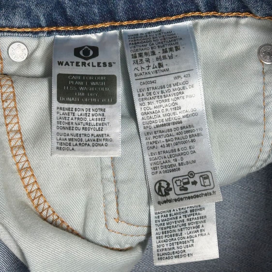 리바이스 505 청바지 W 32 L 32 상품이미지7