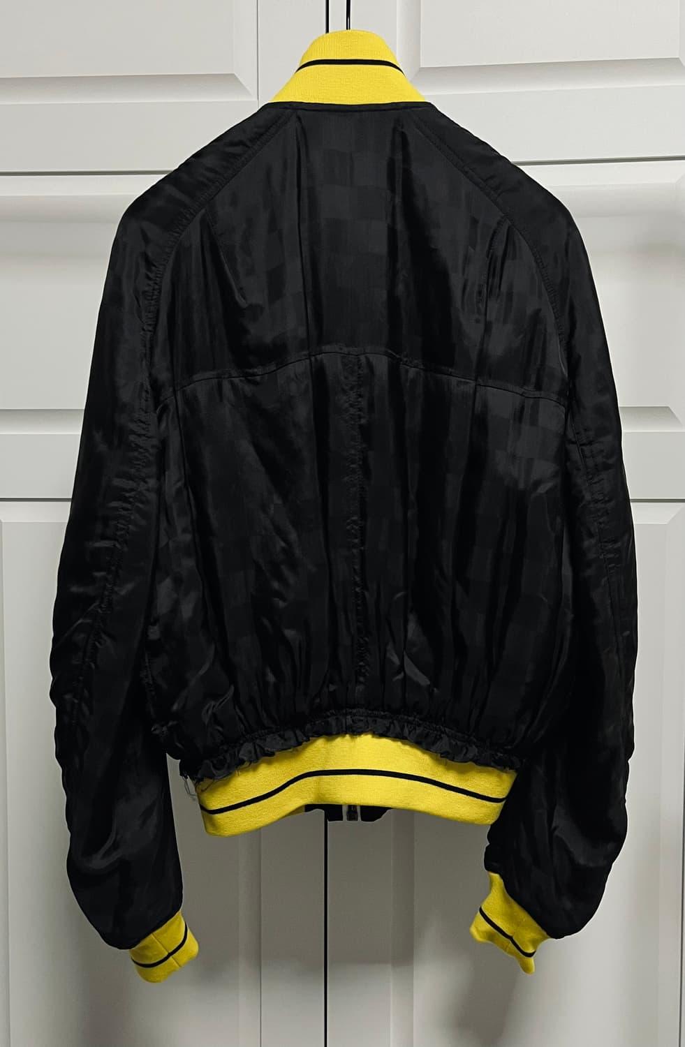 하이더 아커만 / 블랙 체커 자카드 봄버 / XS 상품이미지7