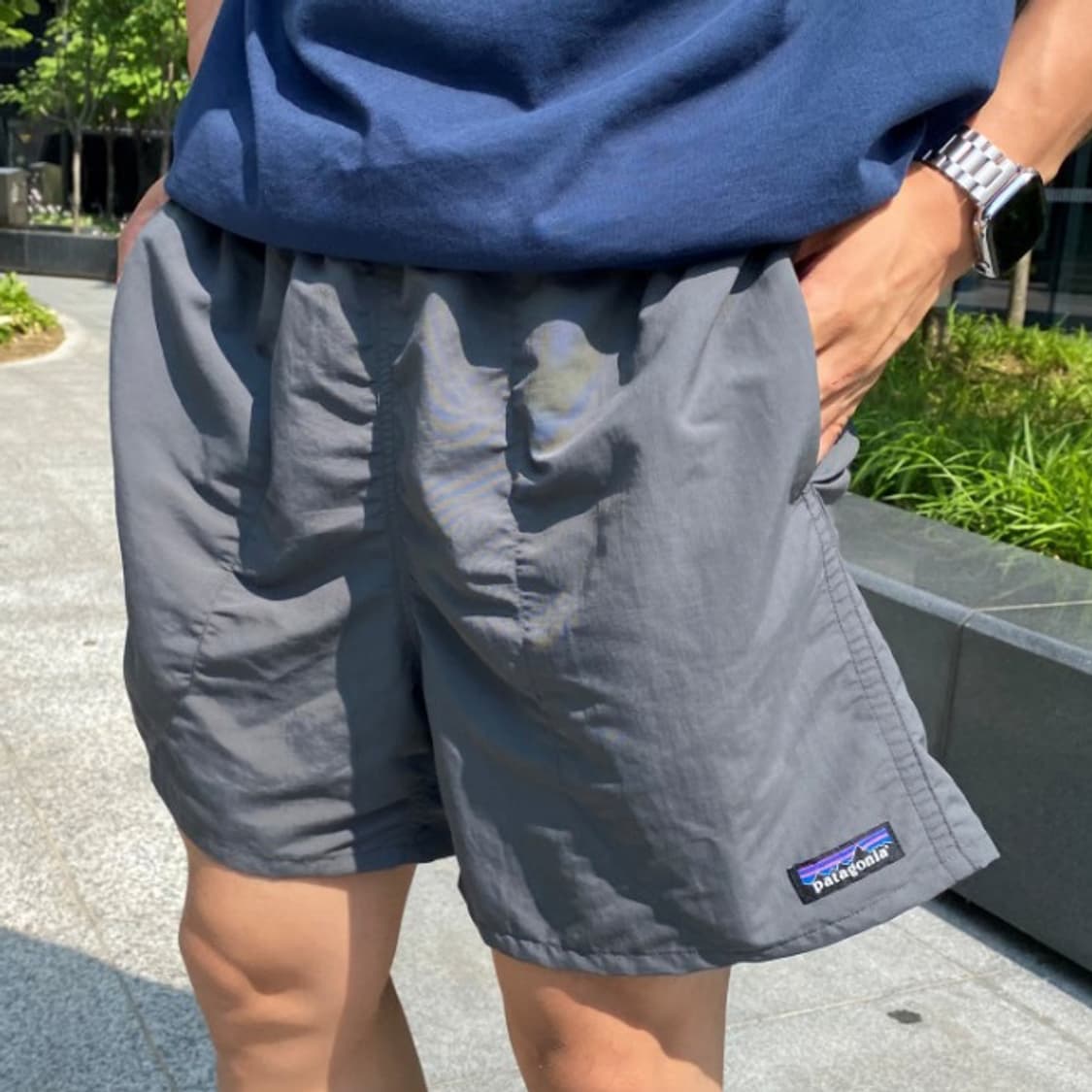 PATAGONIA 배기스 7인치 포지그레이 숏츠 - L 상품이미지2