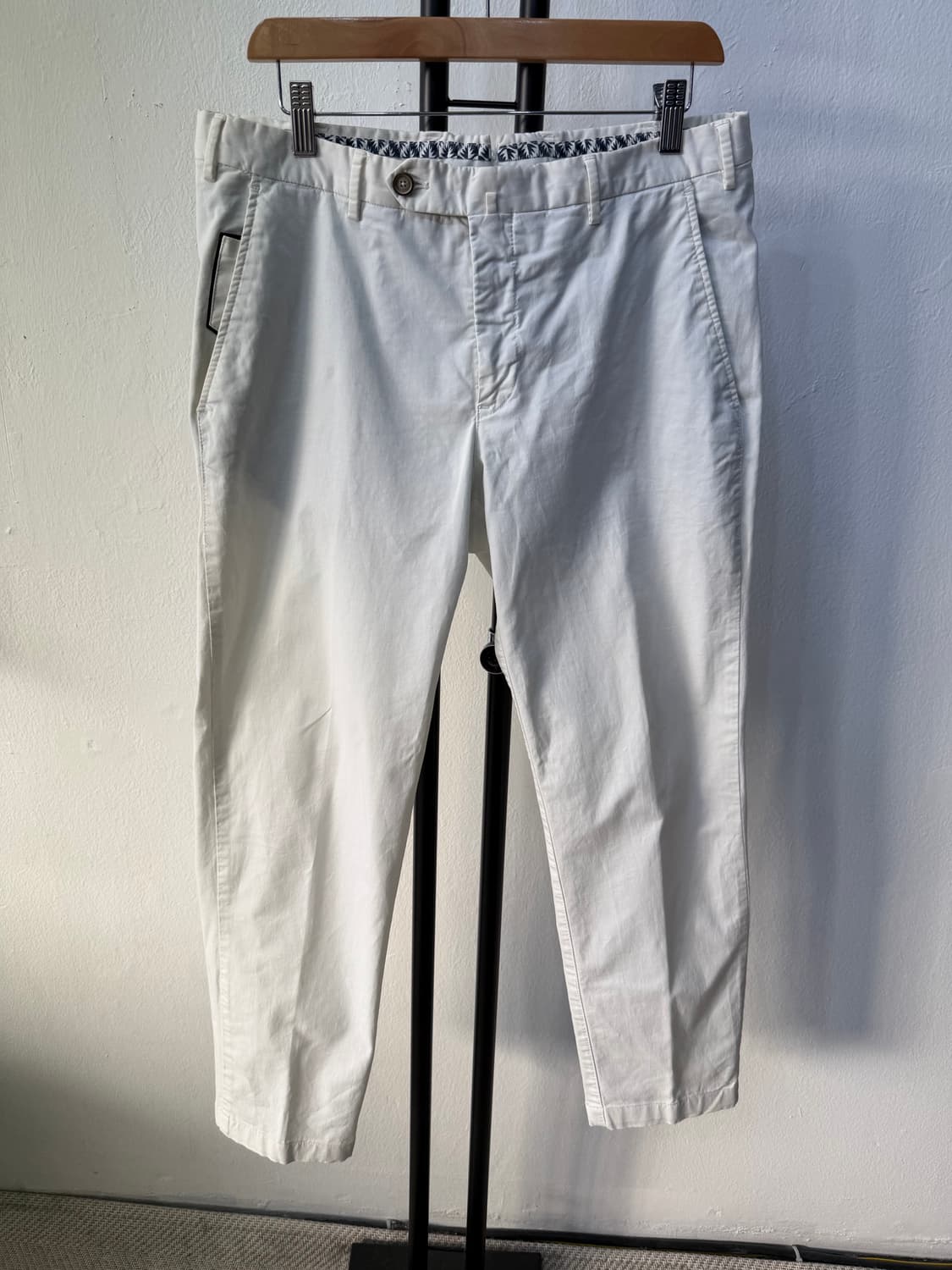 정품) PT토리노 남성 화이트 팬츠 48 상품이미지1