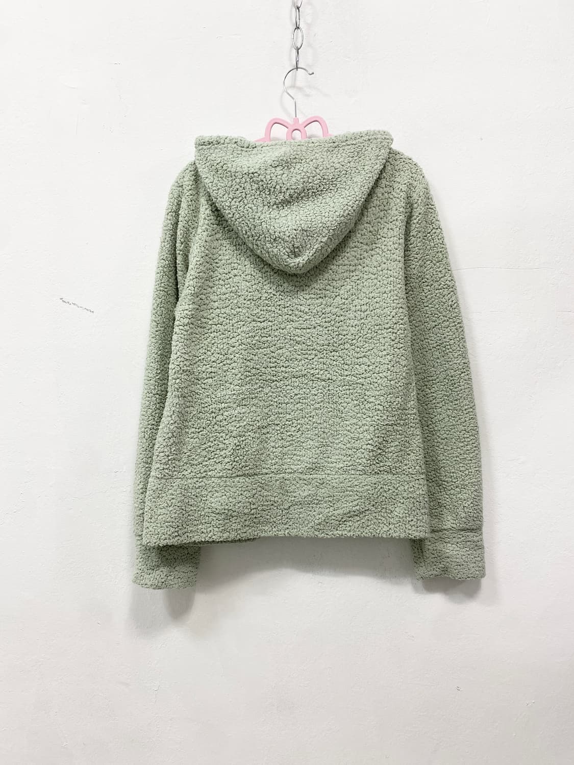 [PETIT MARAIS] 민트 폼폼이 폭닥 후드집업 상품이미지5
