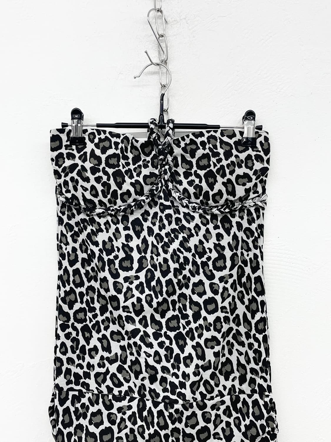 갸루 레오파드 홀터 탑 상품이미지6