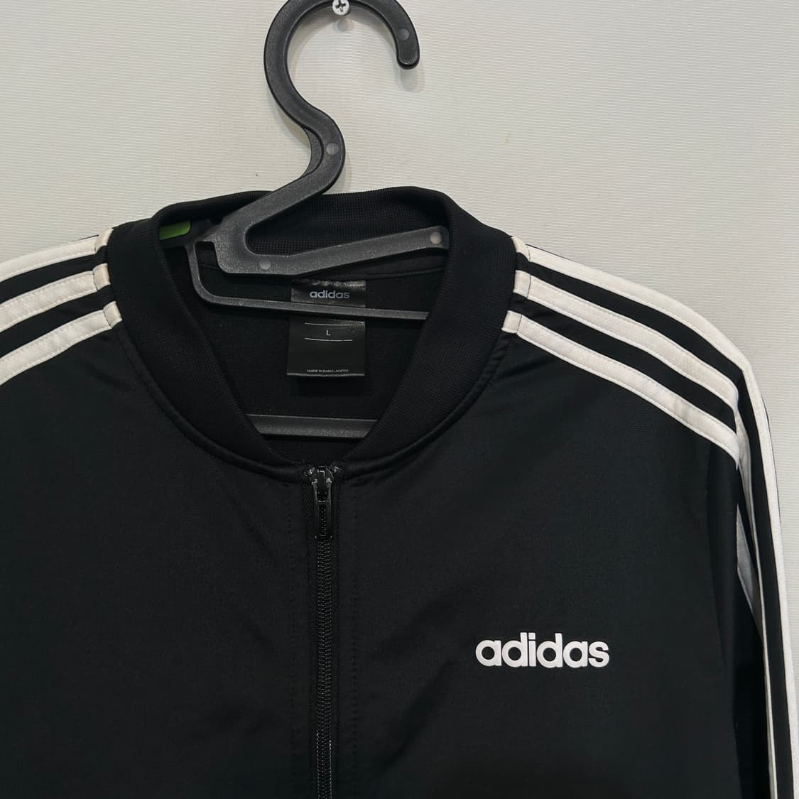 아디다스 스펠아웃 검흰 트랙탑 져지 L 105 상품이미지2