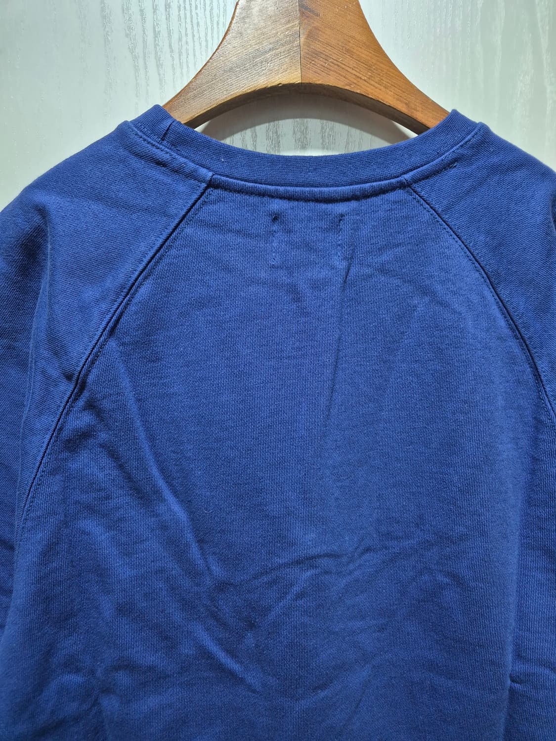 (세일)(새상품)빅웨이브 브랜드 반팔 맨투맨 블루네이비 상품이미지7