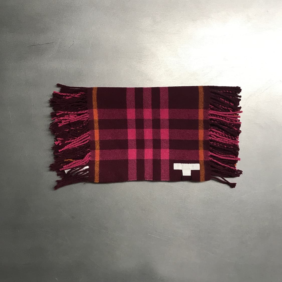 버버리 정품 머플러 핑크 상품이미지2