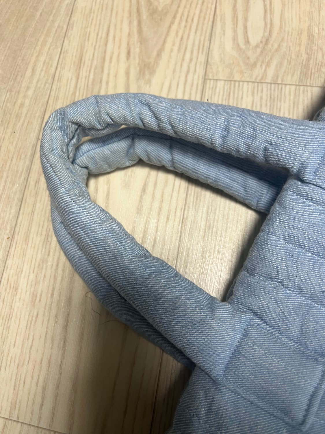 시엔느 패딩백 데님블루 상품이미지6