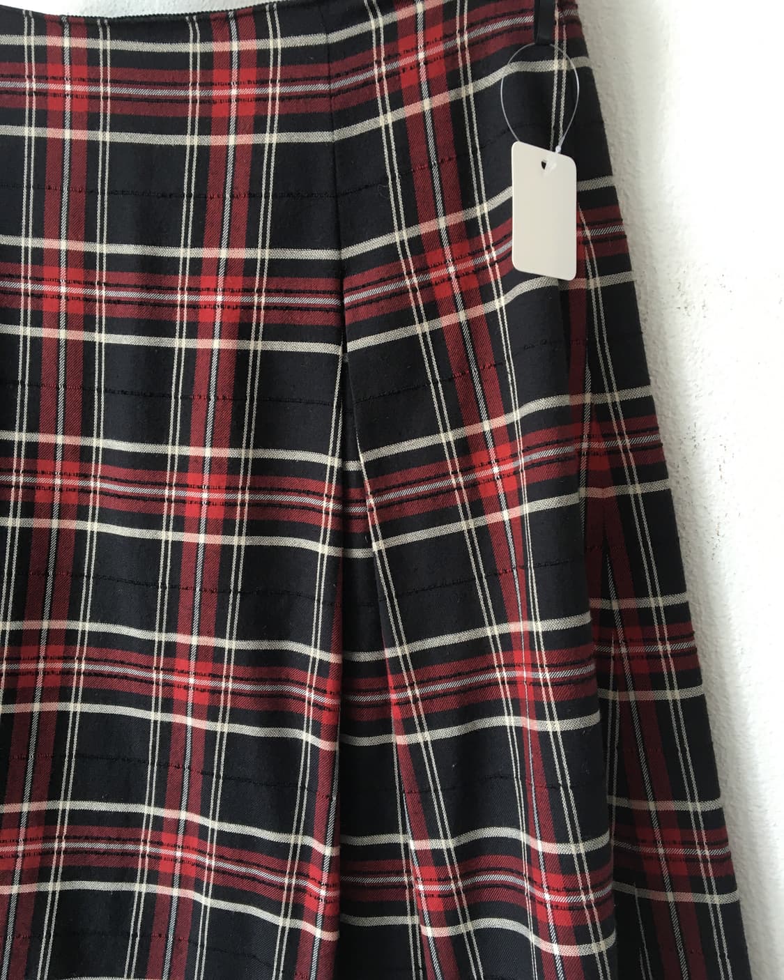 Check pattern pleats skirt 상품이미지2