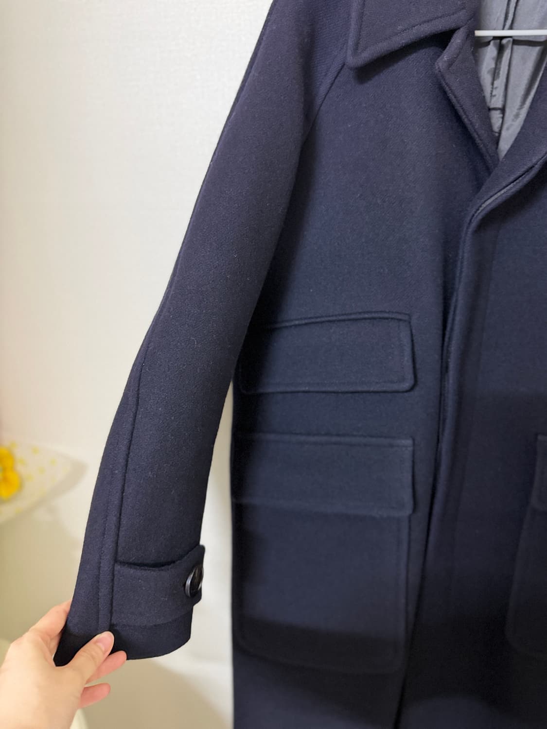 after pray 애프터프레이 투어리스트 발마칸 코트 네이비 S 상품이미지3