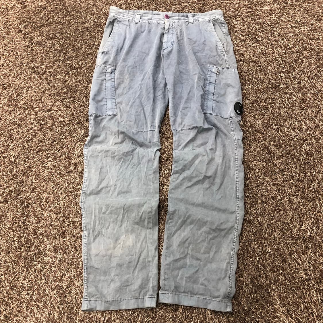 CP컴퍼니 렌즈 가먼트다잉 카고 고글 팬츠 상품이미지1