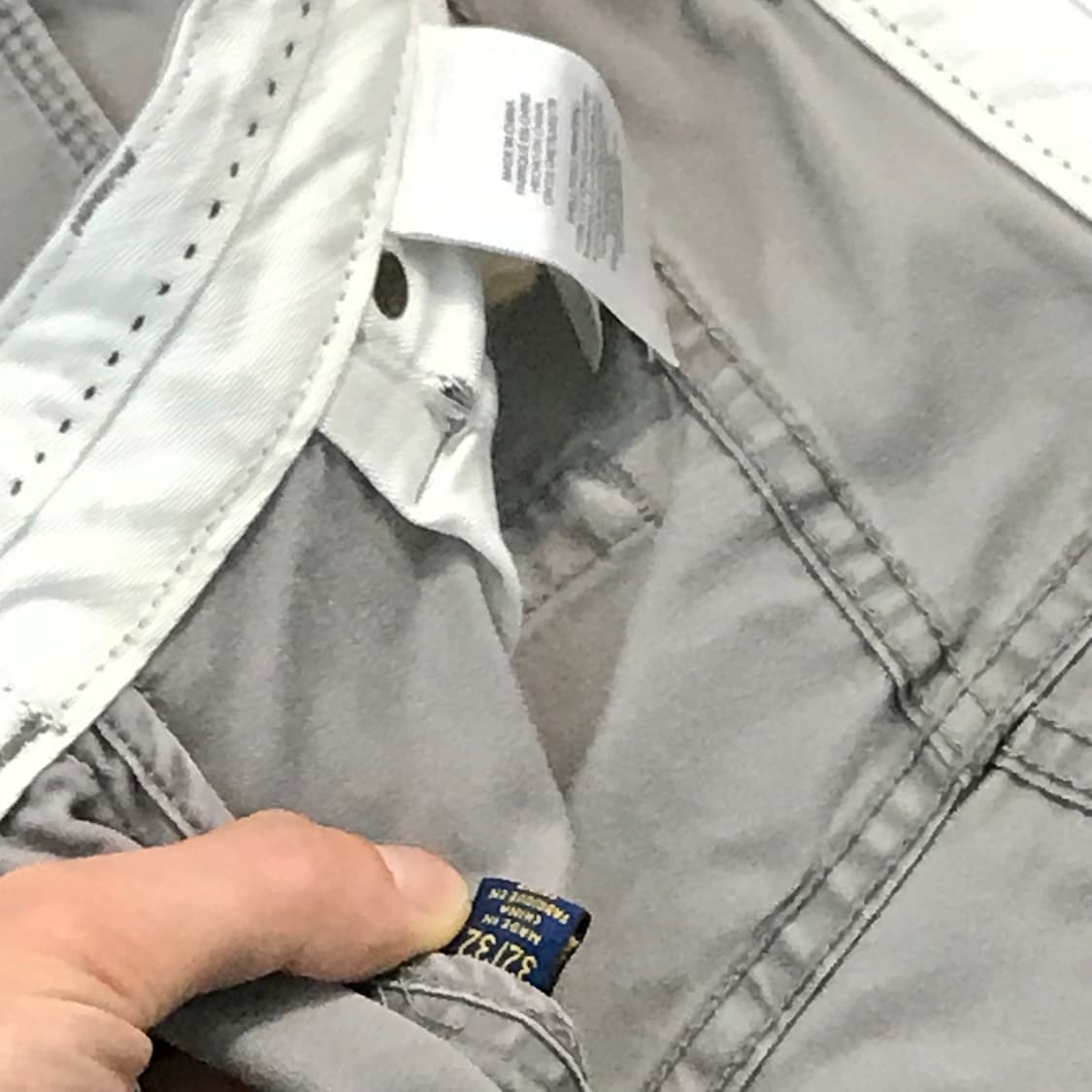 폴로랄프로렌 그레이 코튼 팬츠 허리 33 사이즈  상품이미지5