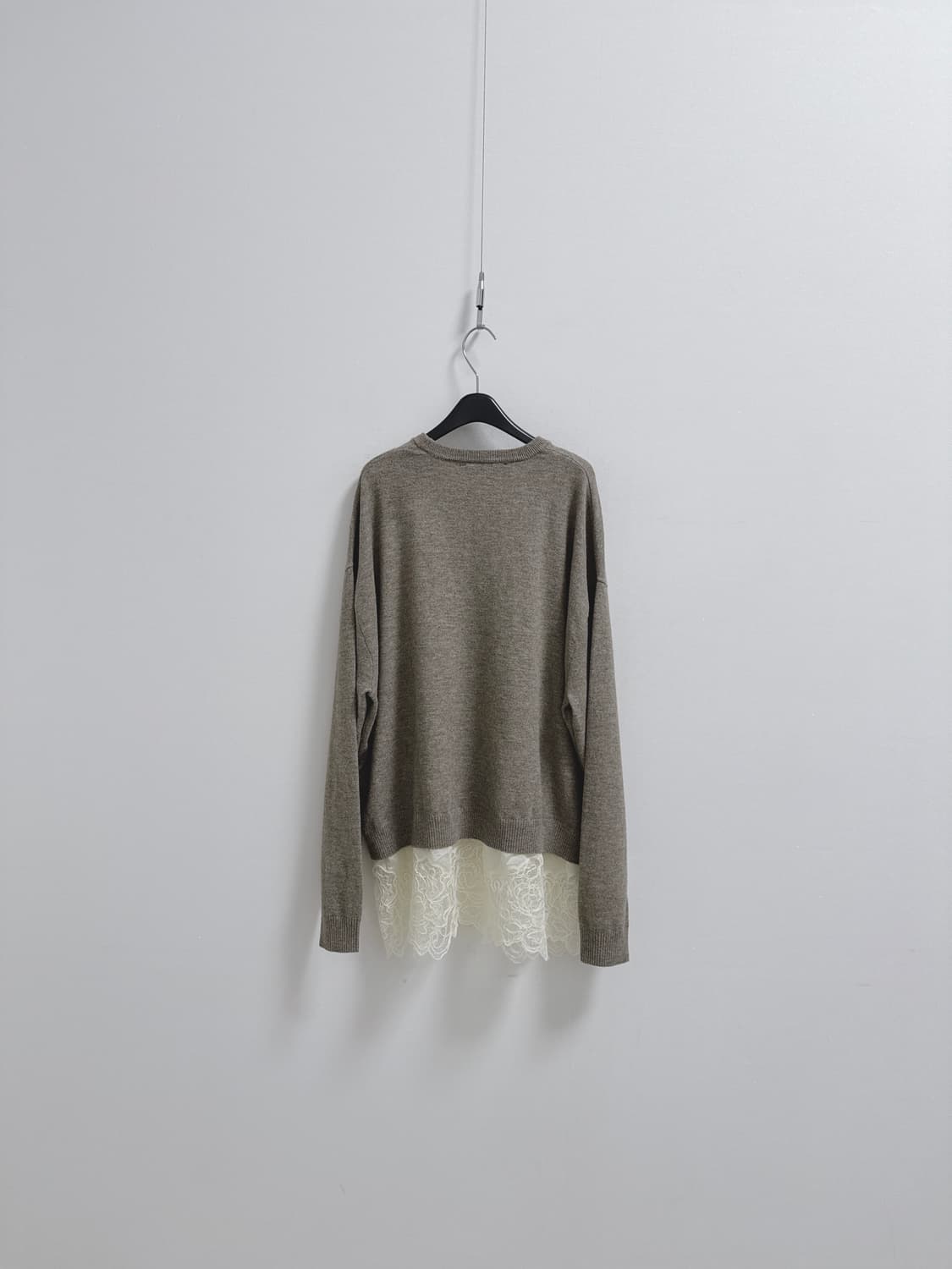 자라 콤비네이션 니트 점퍼 레이스 디테일  상품이미지10