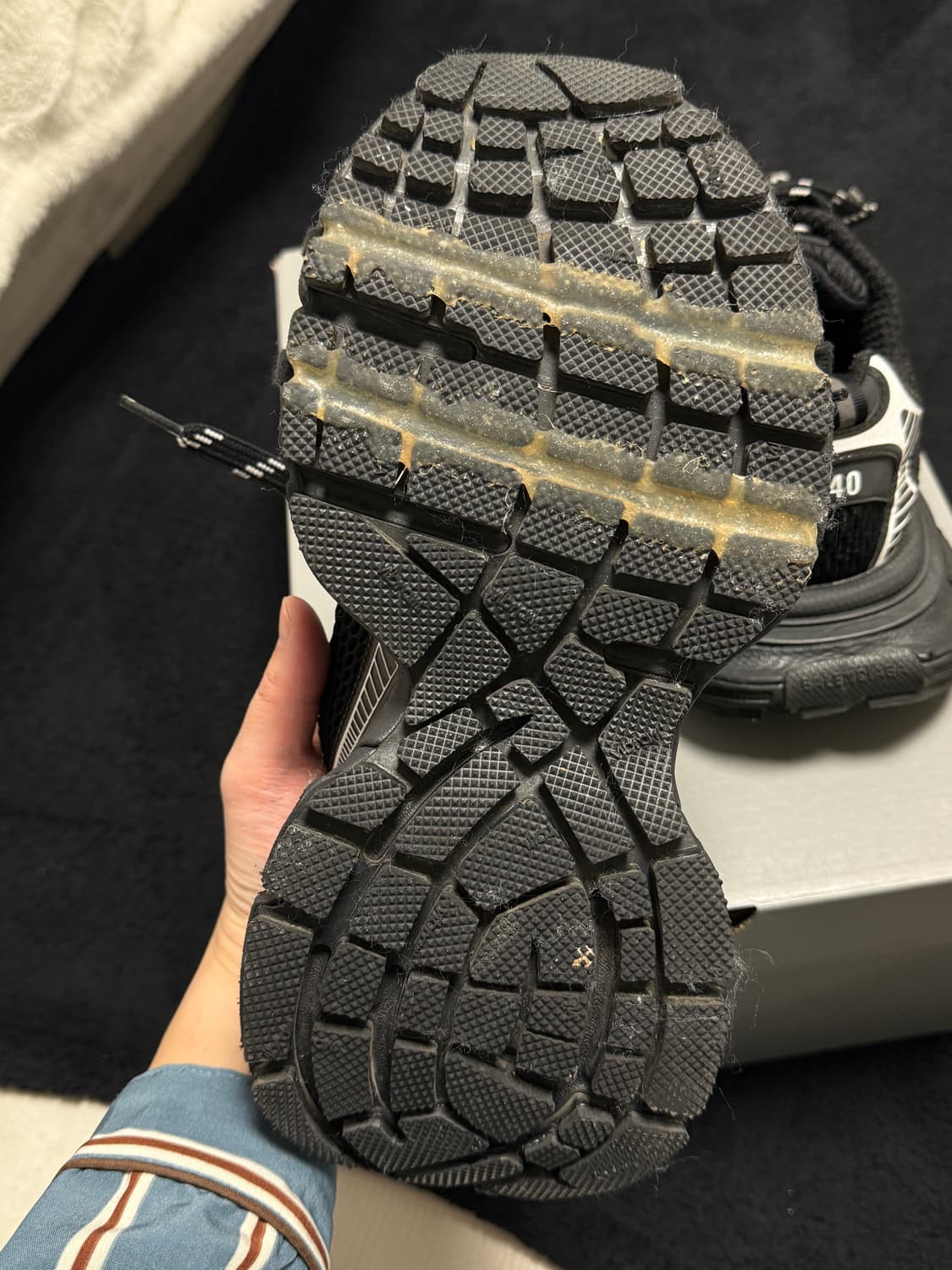 [40] 발렌시아가 3XL 블랙 화이트 상품이미지5