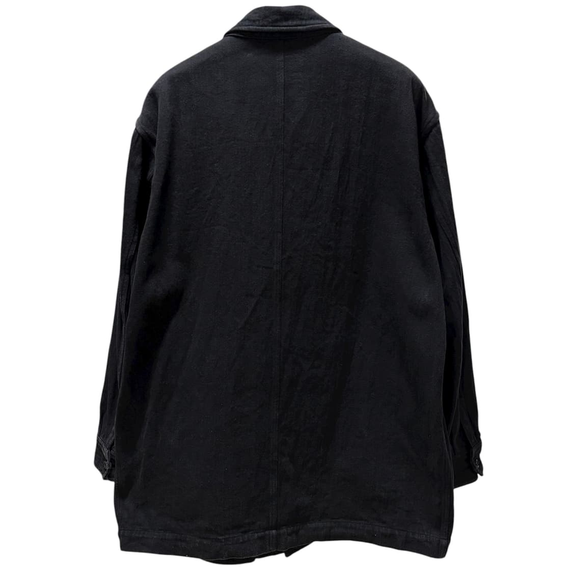 [M] 80‘s 꼼데가르송 옴므 코튼 하프 코트 상품이미지6