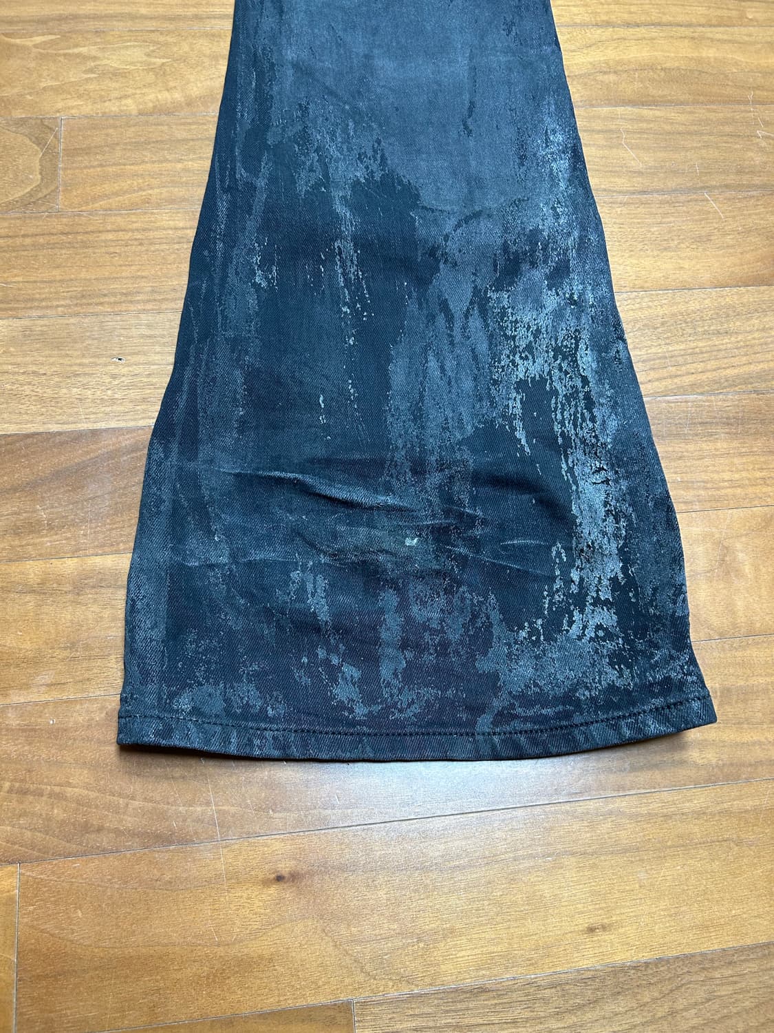 에모스탠스클럽 펜타그램 코팅 배기 플레어진 2사이즈 상품이미지5