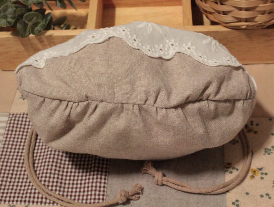 핸드메이드 레이스 스트링 파우치 상품이미지6