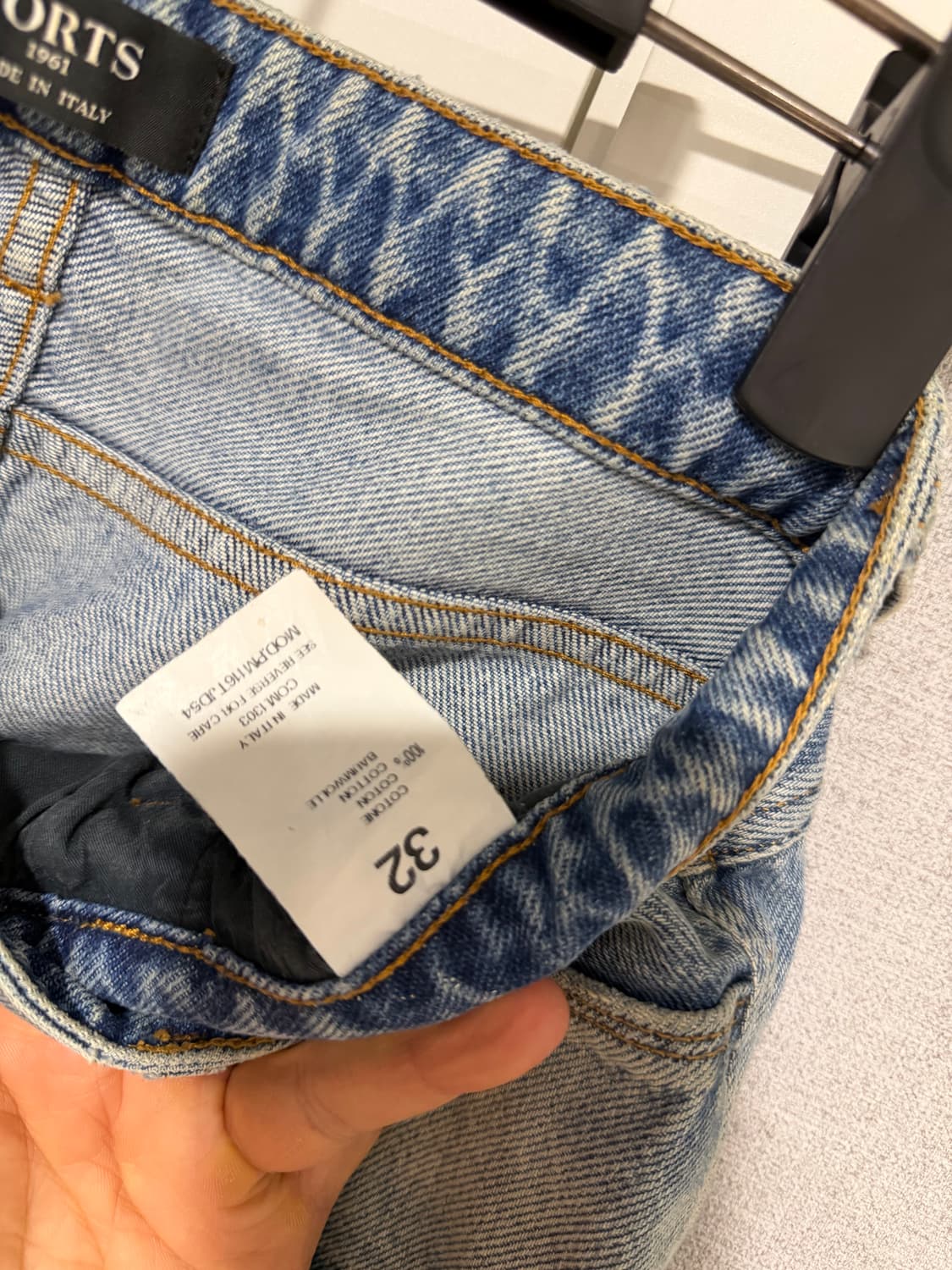 포츠 PORTS 1961 데님 팬츠 메이드인이태리 데님 상품이미지5