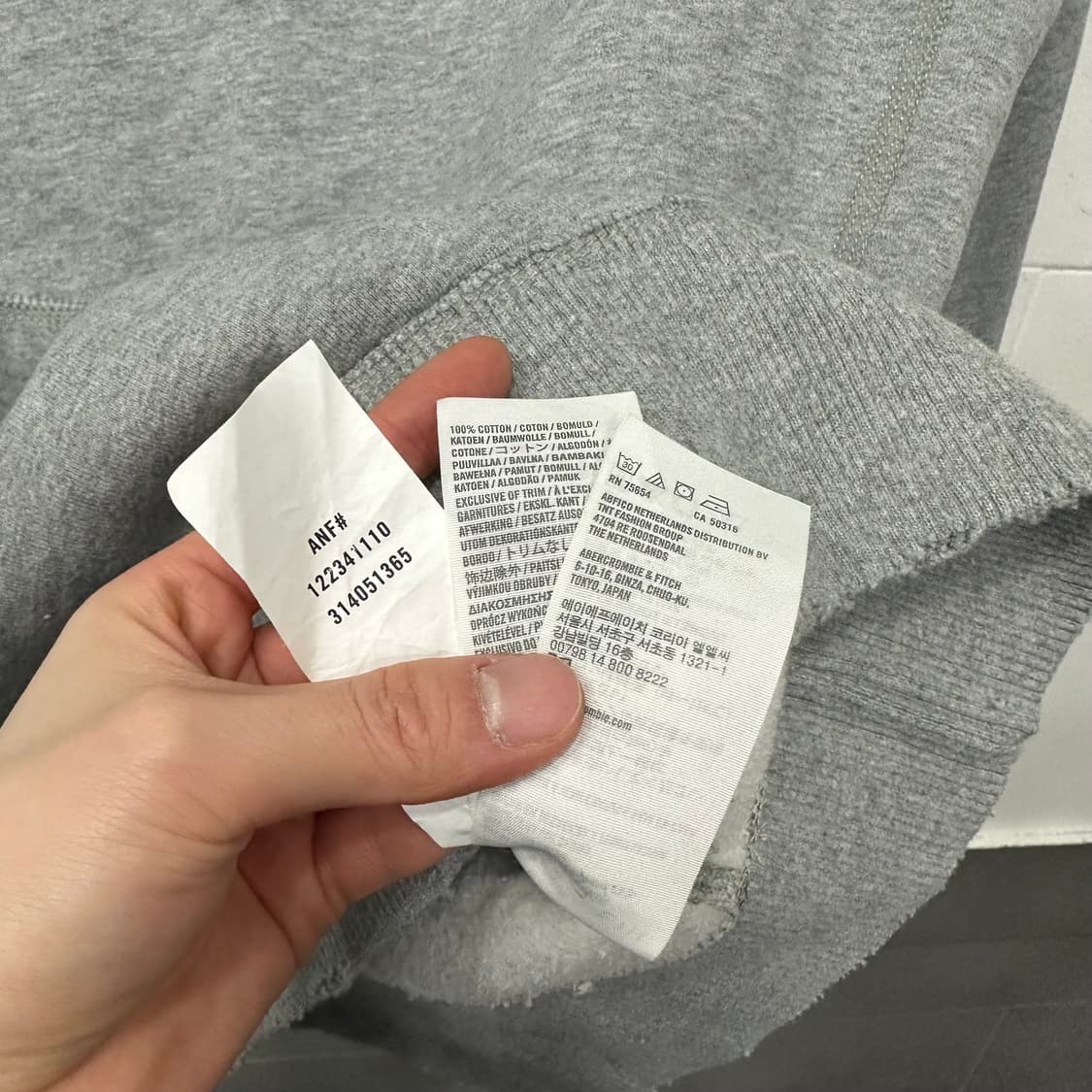 아베크롬비 후드티 상품이미지5