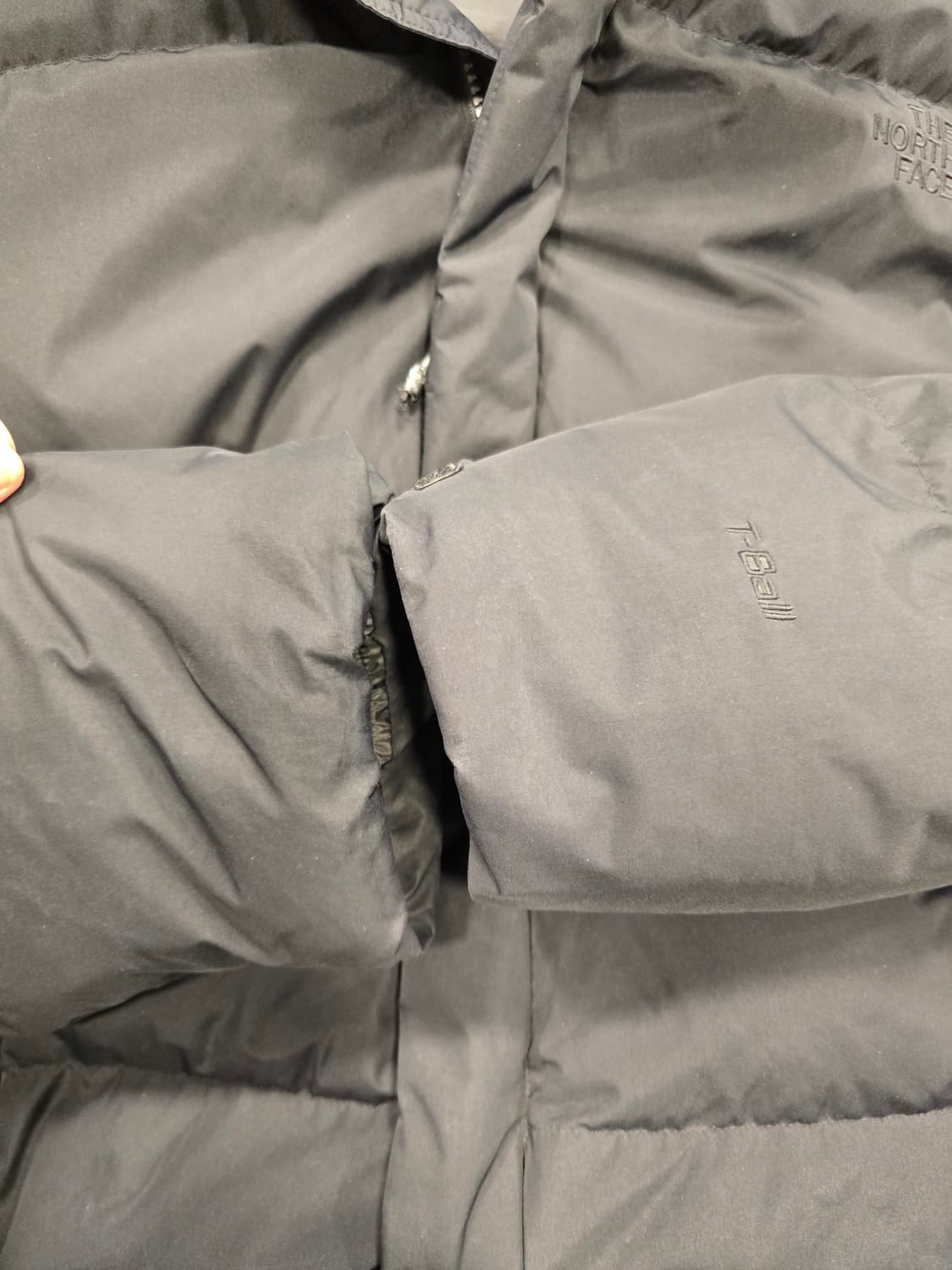 노스페이스 화이트라벨 리버턴 티볼 블랙 패딩 XL(105) 상품이미지7