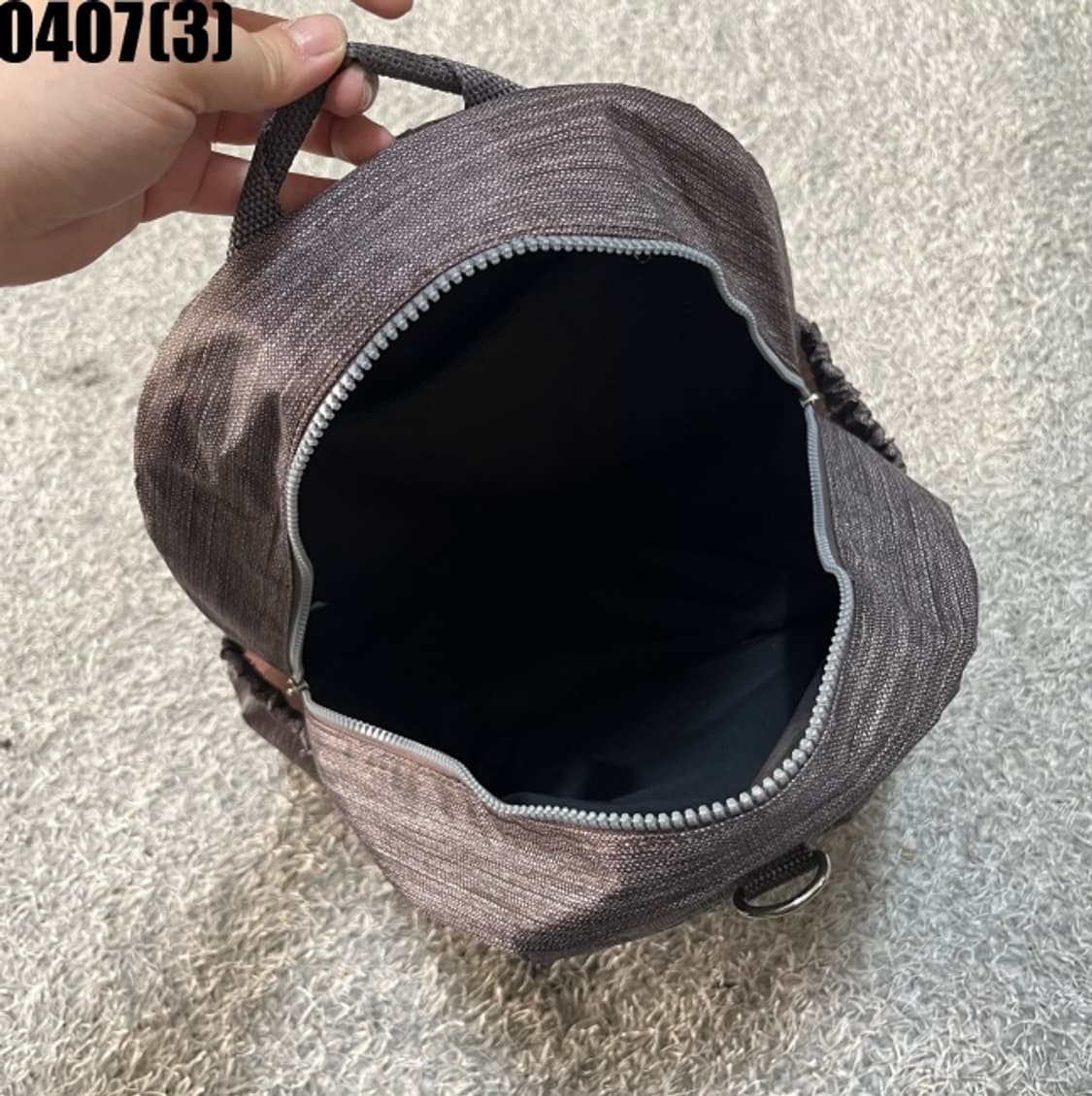 빈티지 백팩 가방 상품이미지3