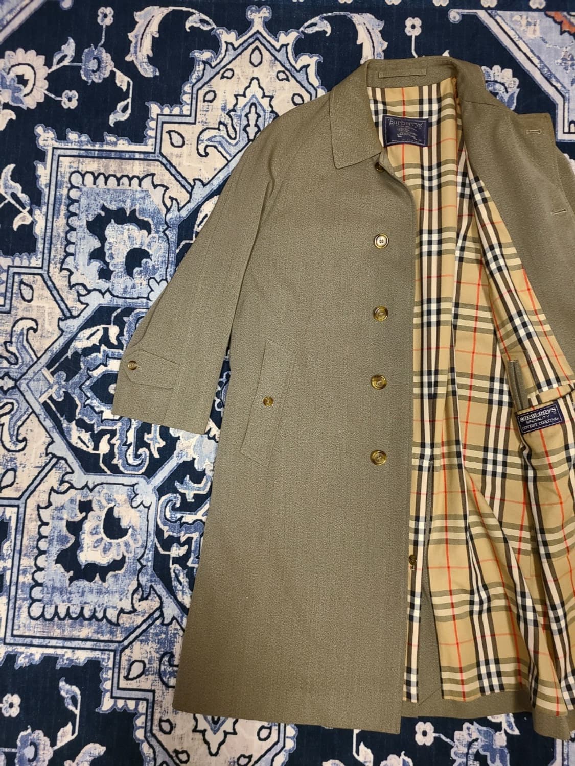 버버리 커버트울 래글런 코트 상품이미지7