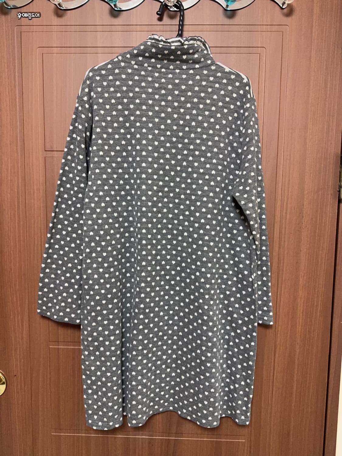 모리걸 도트 체크 레이스 상의 모음 상품이미지6