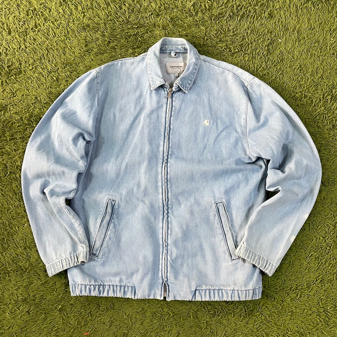 칼하트 데님 블루종 자켓 상품이미지2