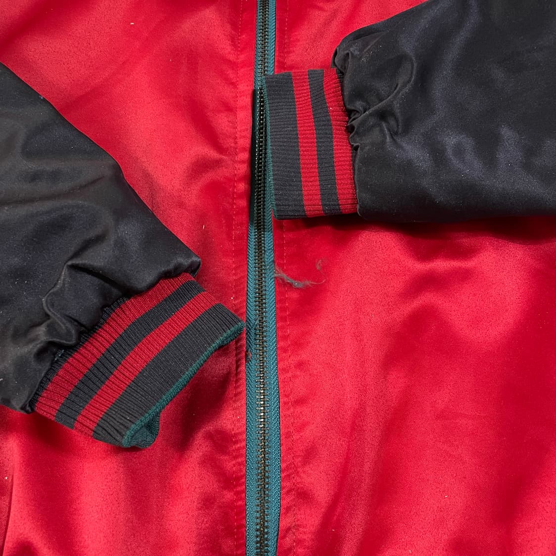 빈티지 리버시블 자수 블루종 상품이미지6