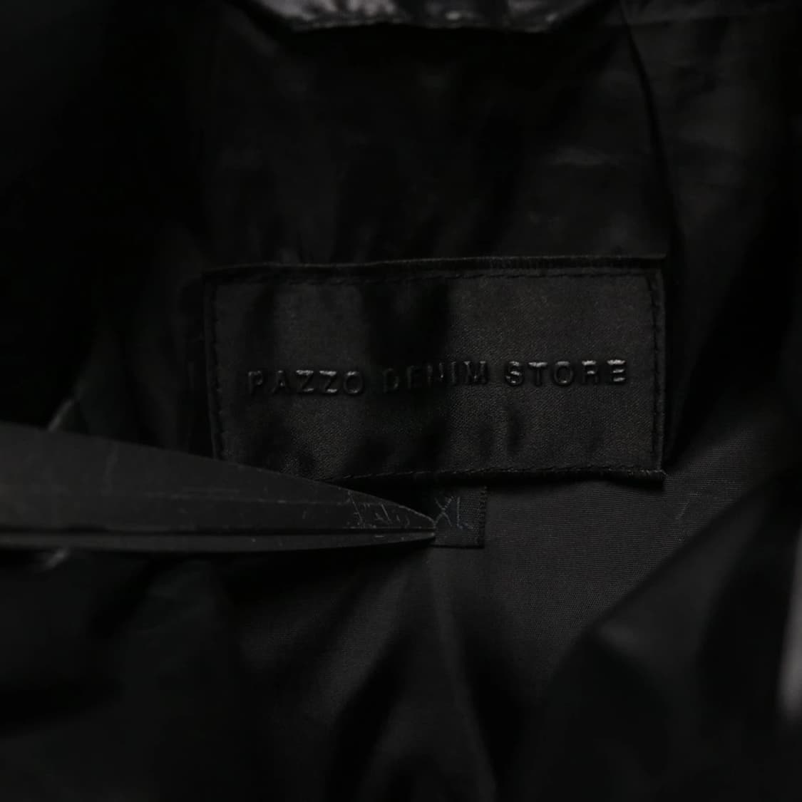 PAZZO DENIM STORE 블랙 다운 패딩 베스트 61296 상품이미지7