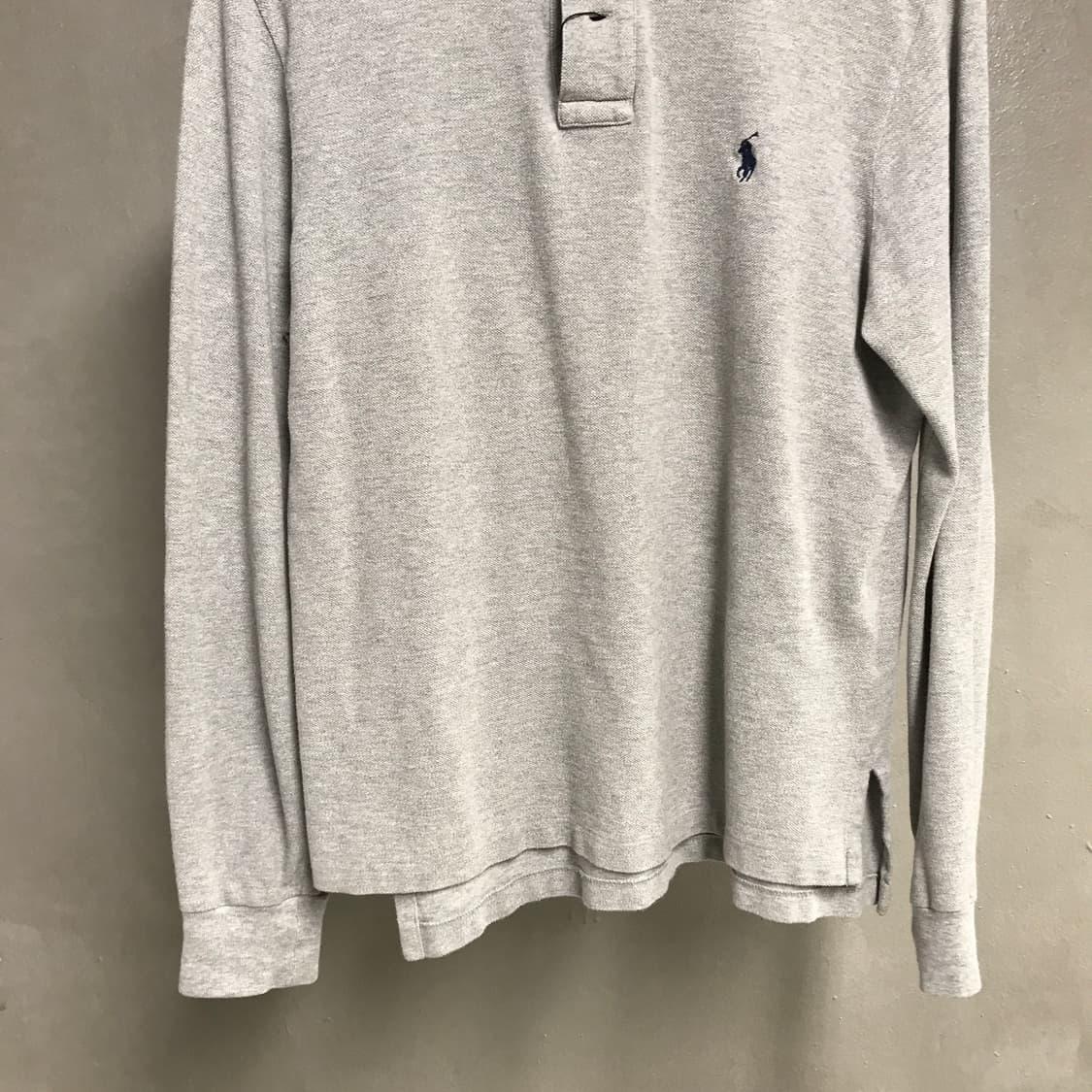 폴로 랄프로렌 PK 긴팔 카라티 그레이 M 상품이미지3