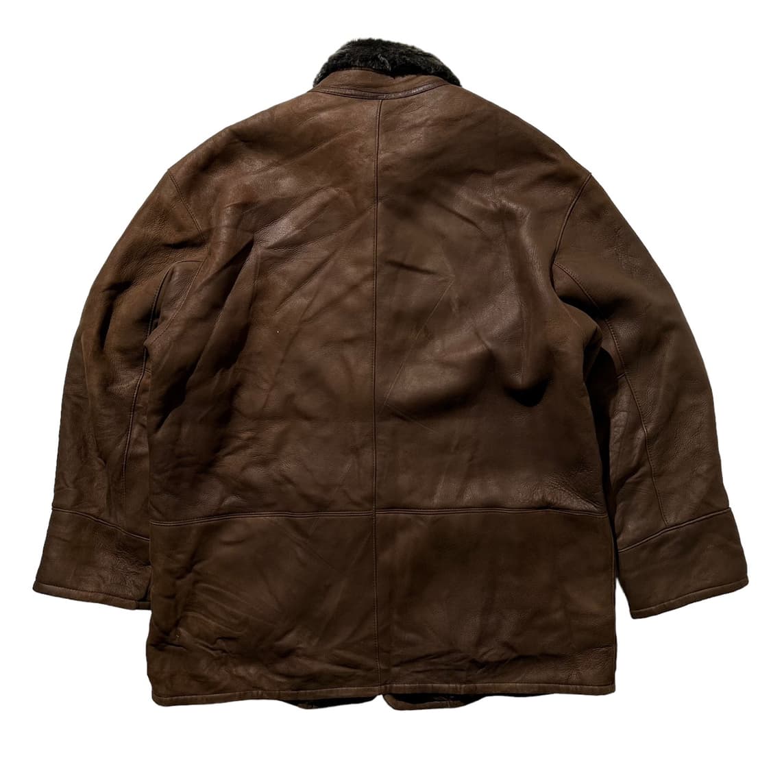 입생로랑 램스킨 양가죽 무스탕 싱글 자켓 상품이미지2